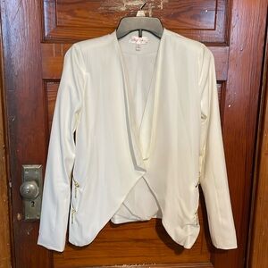 white blazer